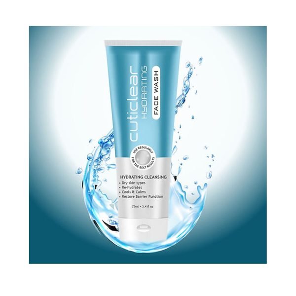 Cuticlear Hydrating Face Wash 75ml