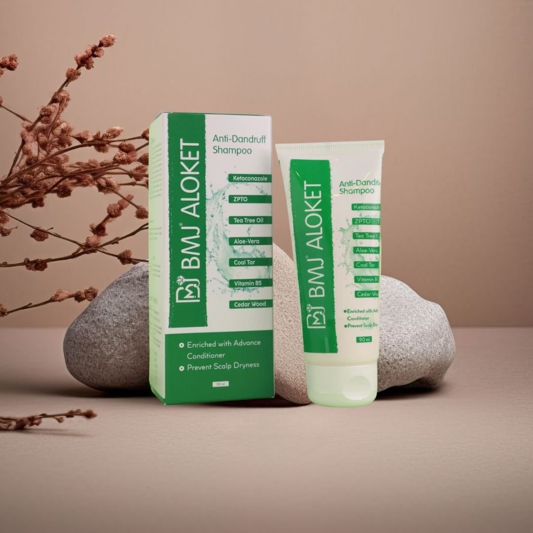 BMJ Aloket Anti-Dandruff Shampoo 90 ML