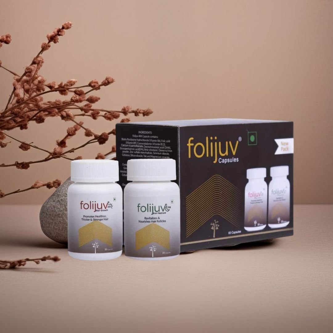 Folijuv Hair Growth And Hair Nutrients Capsule 60s